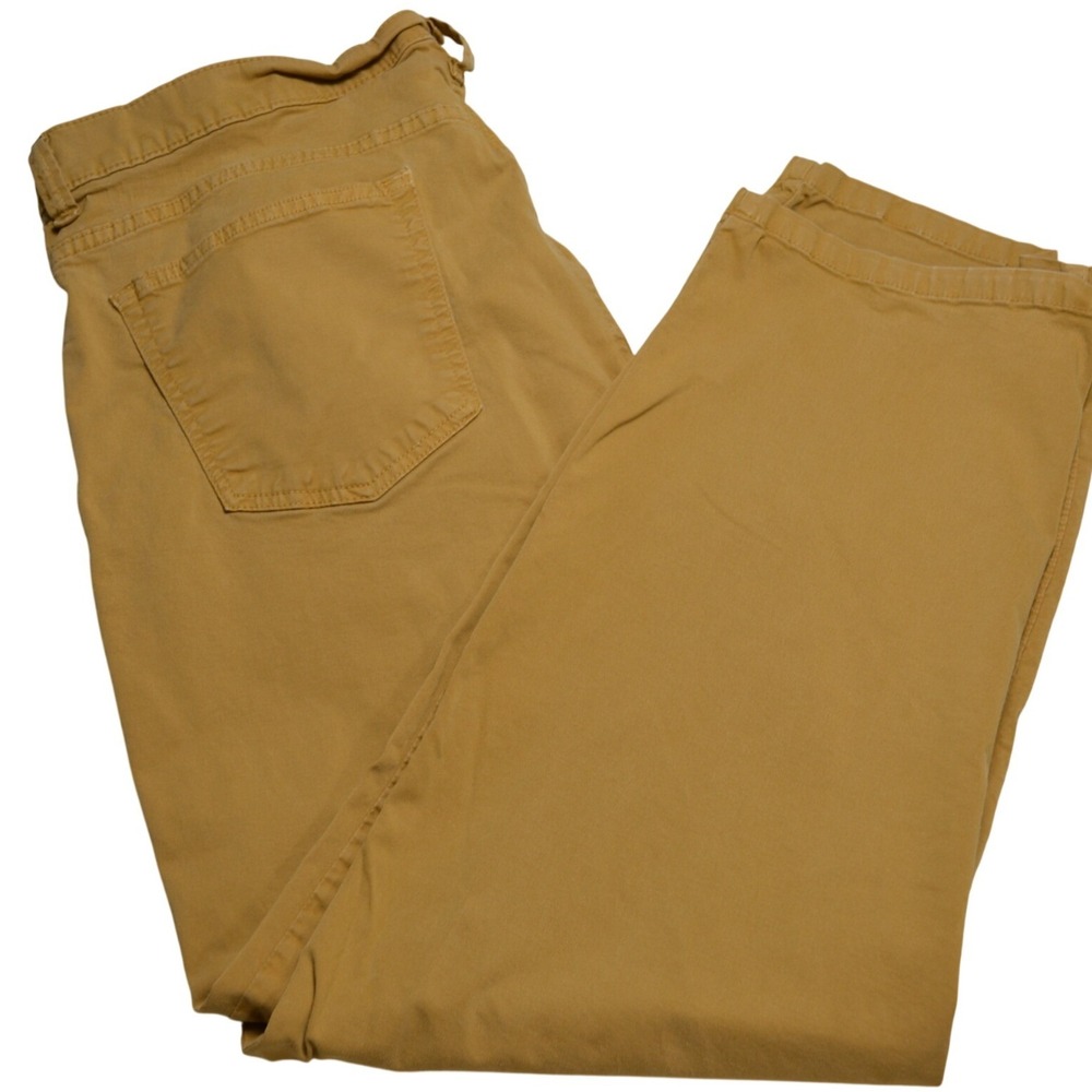TravelSmith Pants Men's 40x30 Tan Cotton Blend Chino Style Business Casual‎ Work